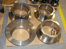 CNC Machined Ductile Iron Heads