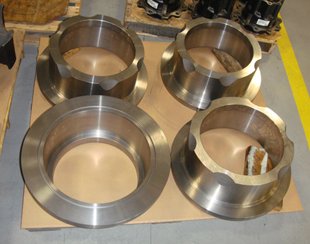 CNC Machined Ductile Iron Heads