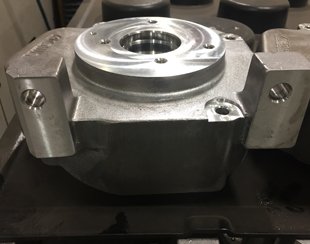 CNC Lathe Machined Motor Housing