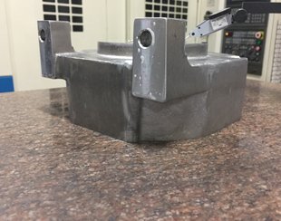 Custom Machined Motor Housing